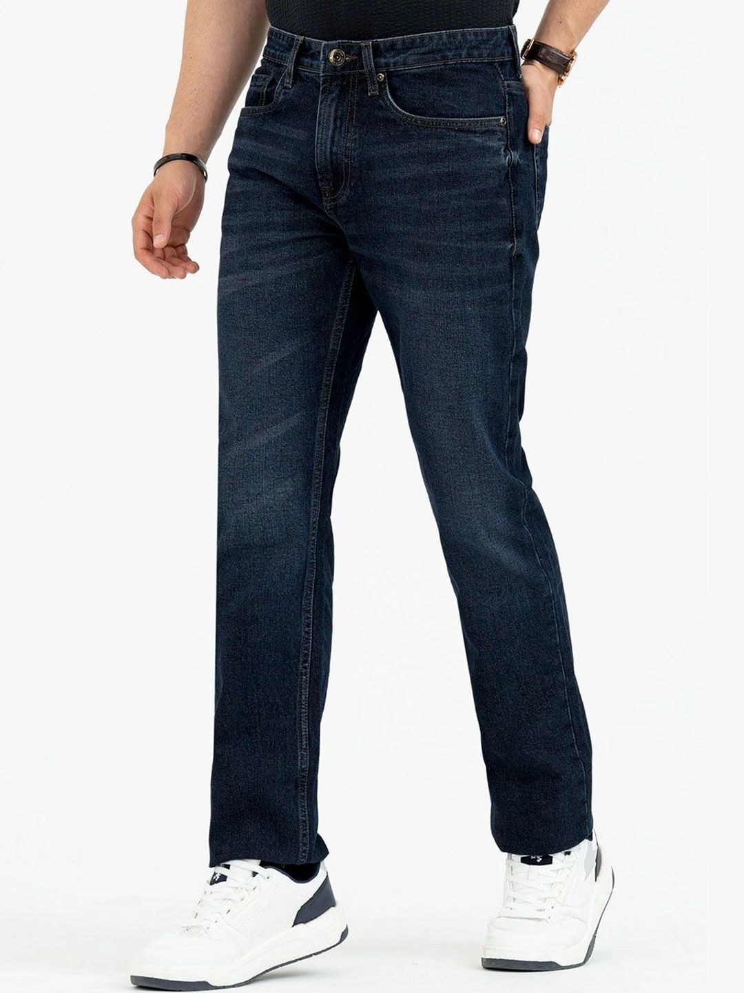 Red Tape Men Straight Fit Mid-Rise Jeans-picture-10