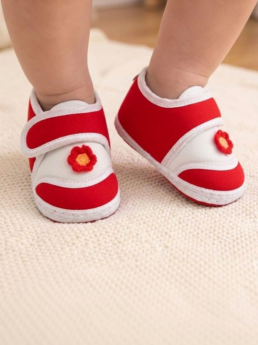 NESKA MODA Unisex Kids Cotton Booties-picture-29