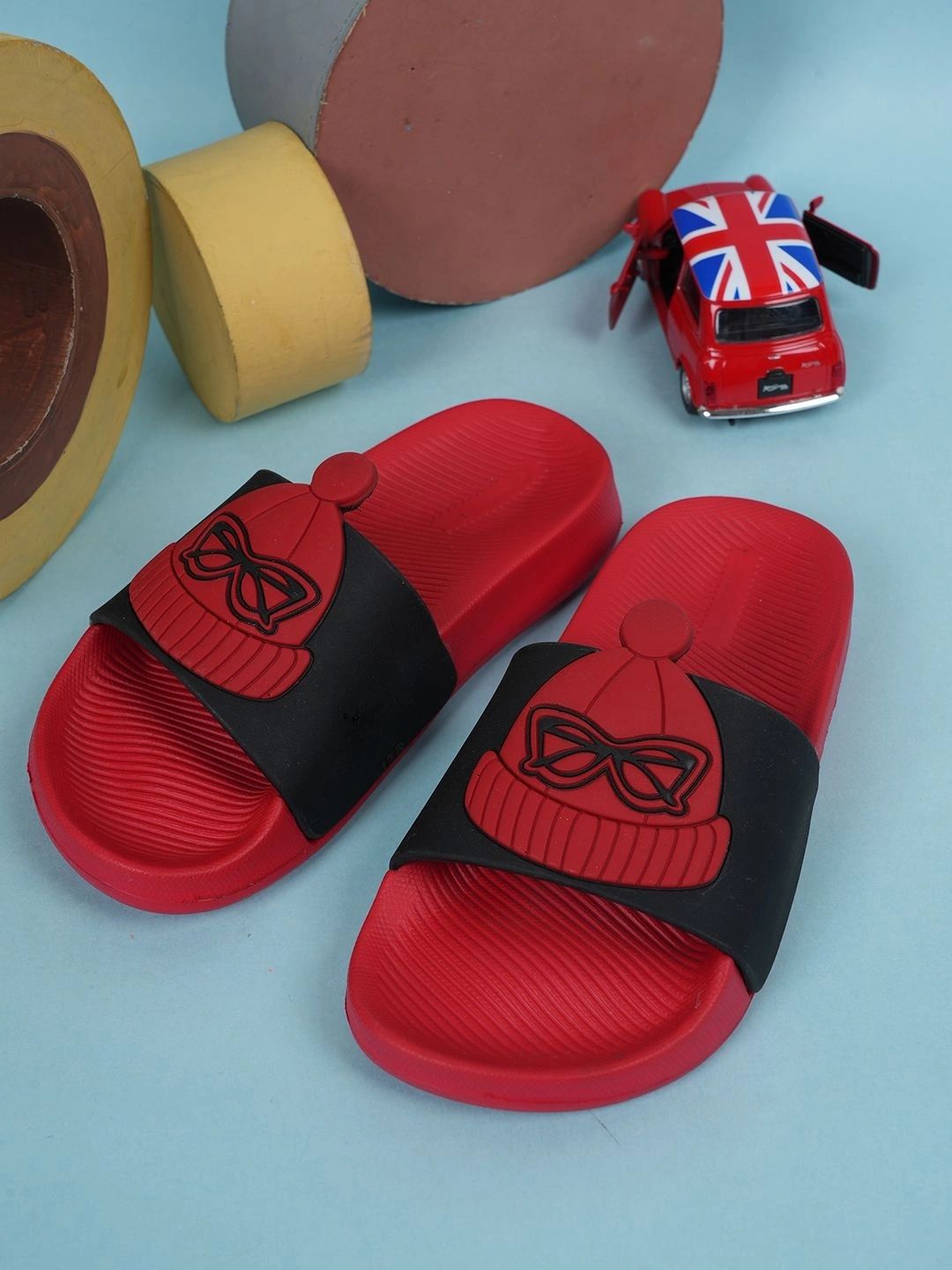 Miss & Chief Unisex Kids Embellished Sliders-picture-57