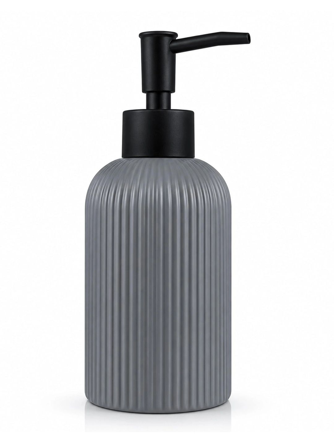Rioware Grey Textured Ceramic Soap Dispenser-picture-53