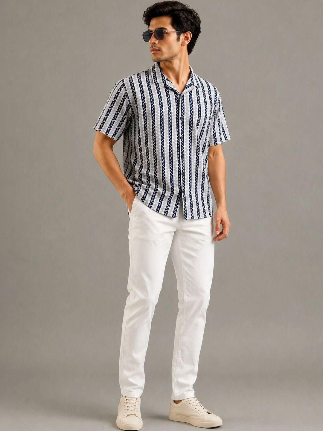 SWADESI STUFF Men Comfort Printed Casual Shirt-picture-50