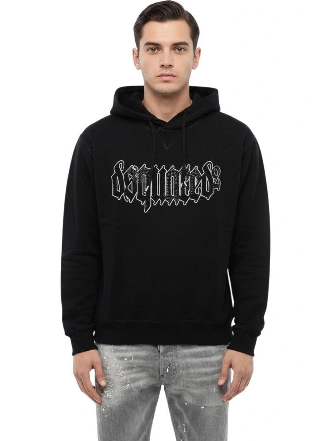 Dsquared2 Men Printed Hooded Sweatshirt-picture-37