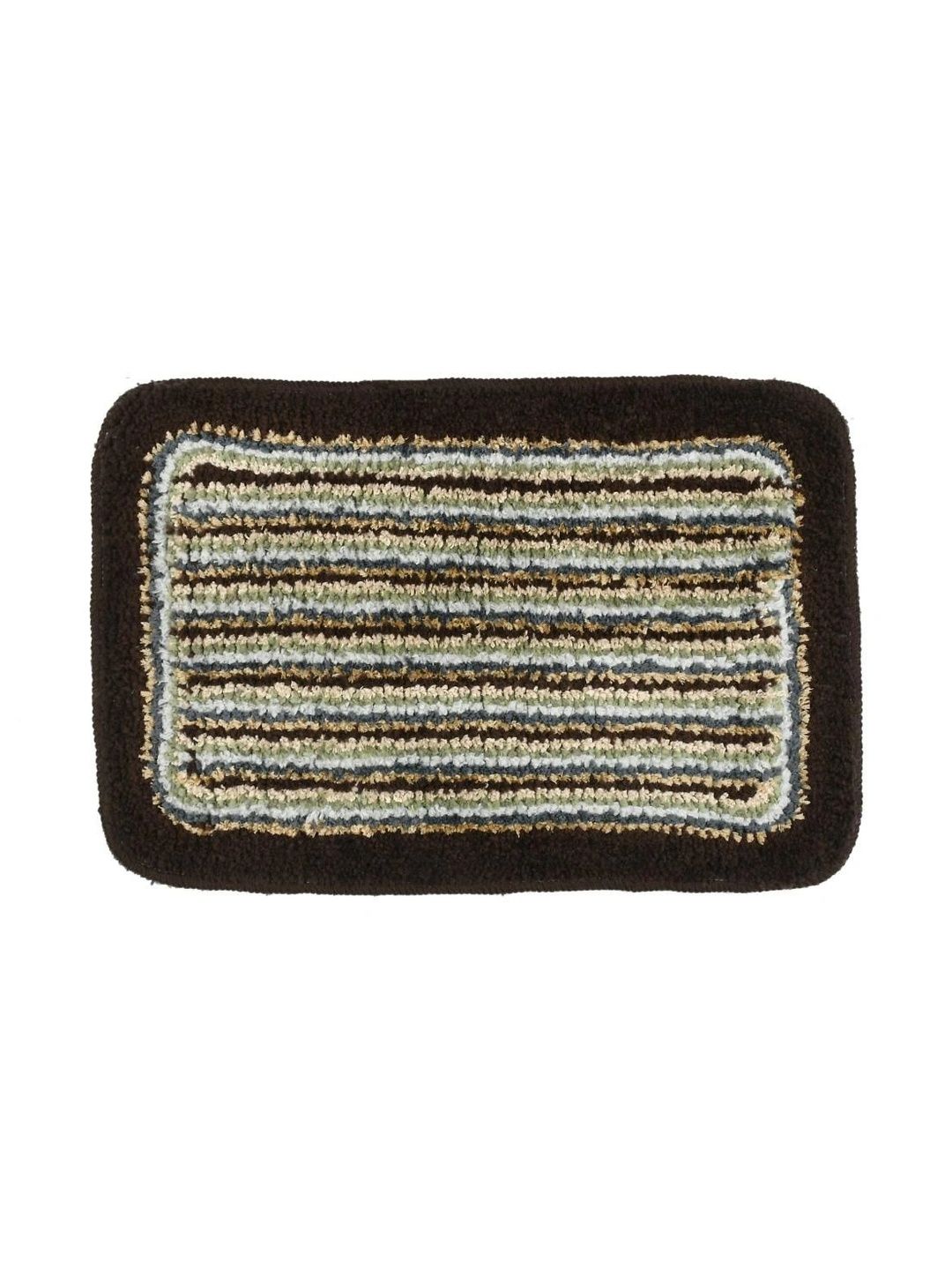 FINE TEX WORLD Brown Cotton Doormats-picture-21