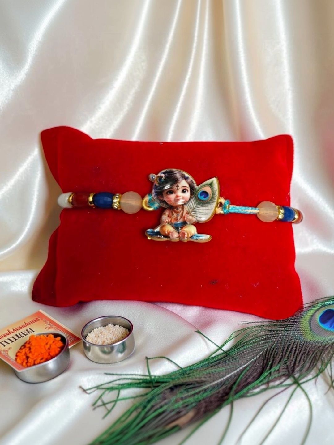 Vrinde Thread Rakhi-picture-32