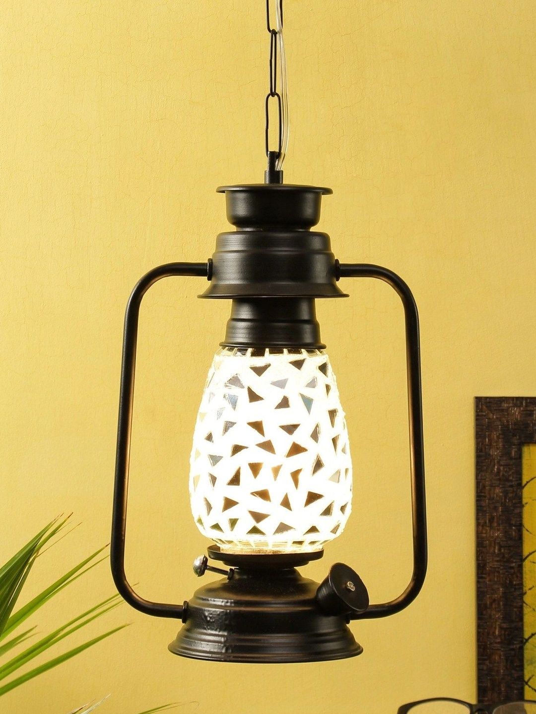 Myntra Elegant Homes Multicoloured Textured Ceiling Lamp-picture-19