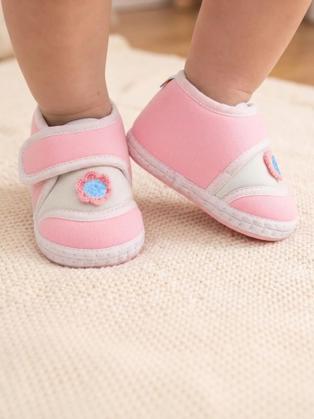 NESKA MODA Unisex Kids Cotton Booties-picture-13