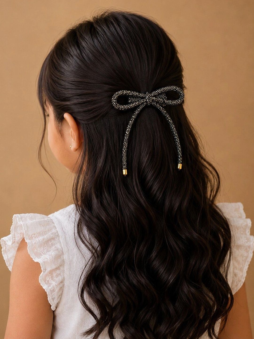 Arendelle Girls Embellished Alligator Hair Clip-picture-23