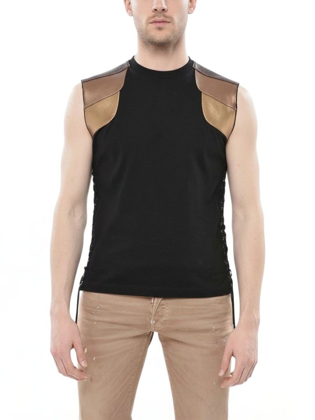 Dsquared2 Men Colourblocked T-shirt-image-36