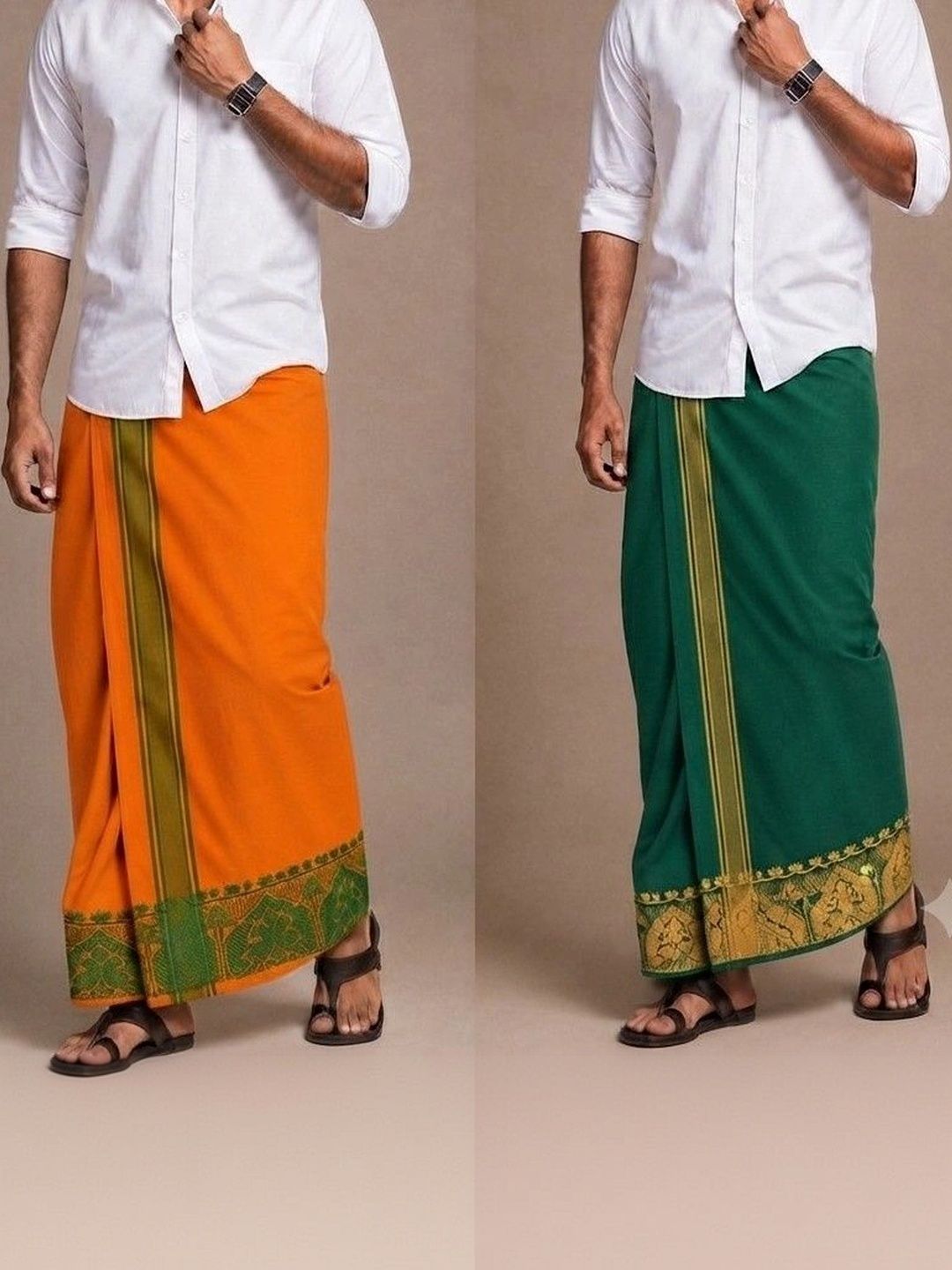 Sharan Elegance Men Cotton Dhoti Dhotis-picture-25