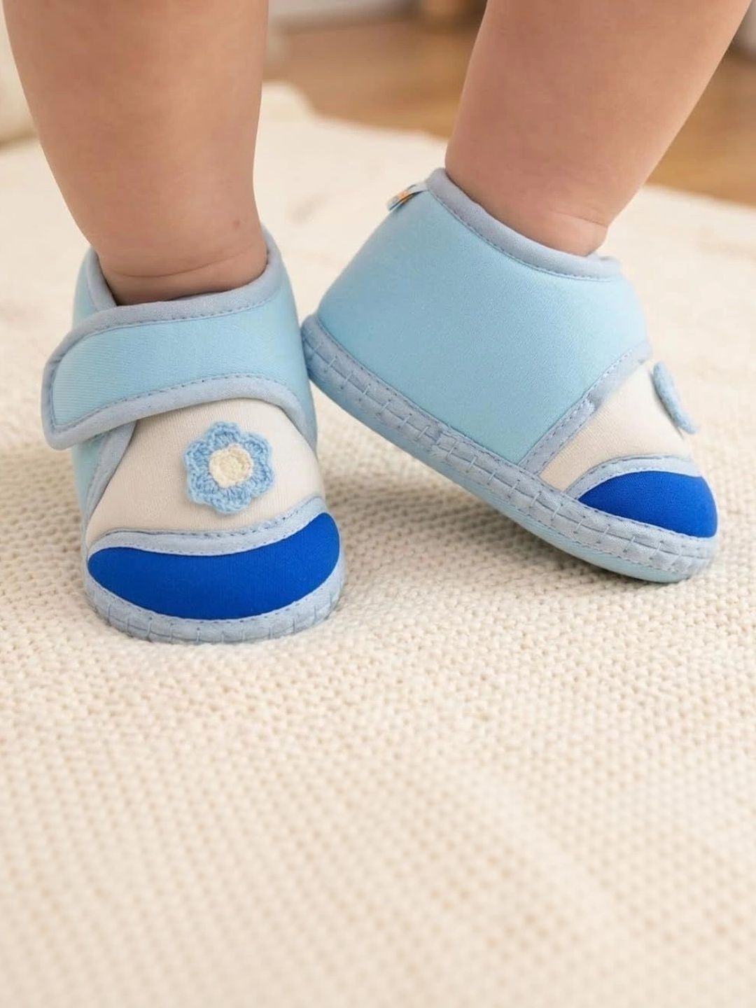 NESKA MODA Unisex Kids Cotton Booties-picture-18