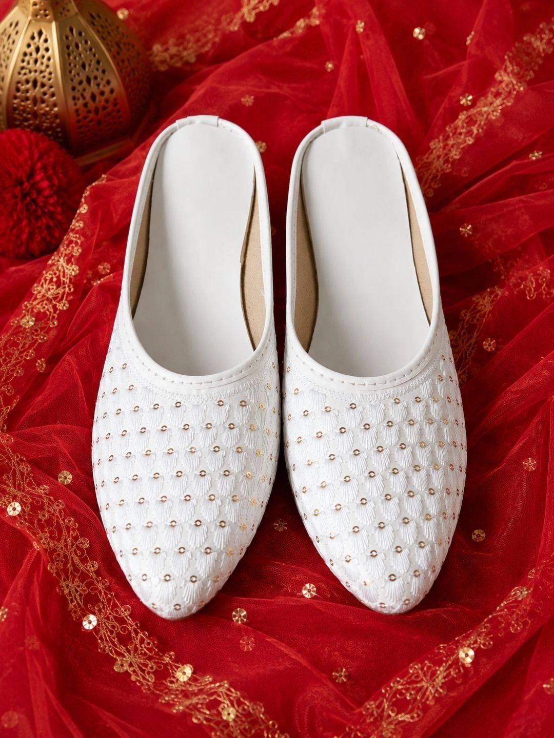 Anouk Women Embellished Ethnic Mules Flats-picture-39