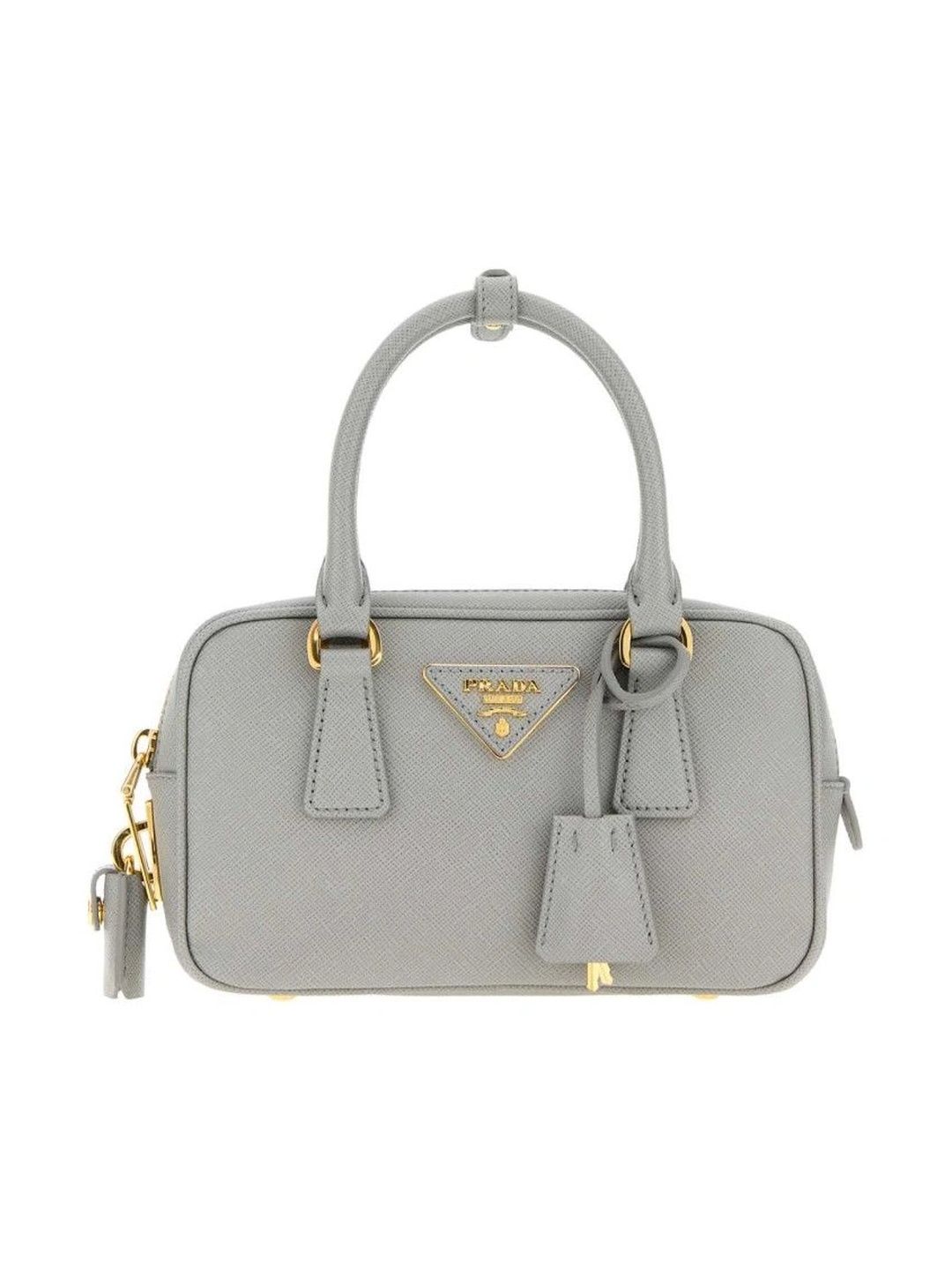 Prada Textured Leather Handheld Bag-picture-42