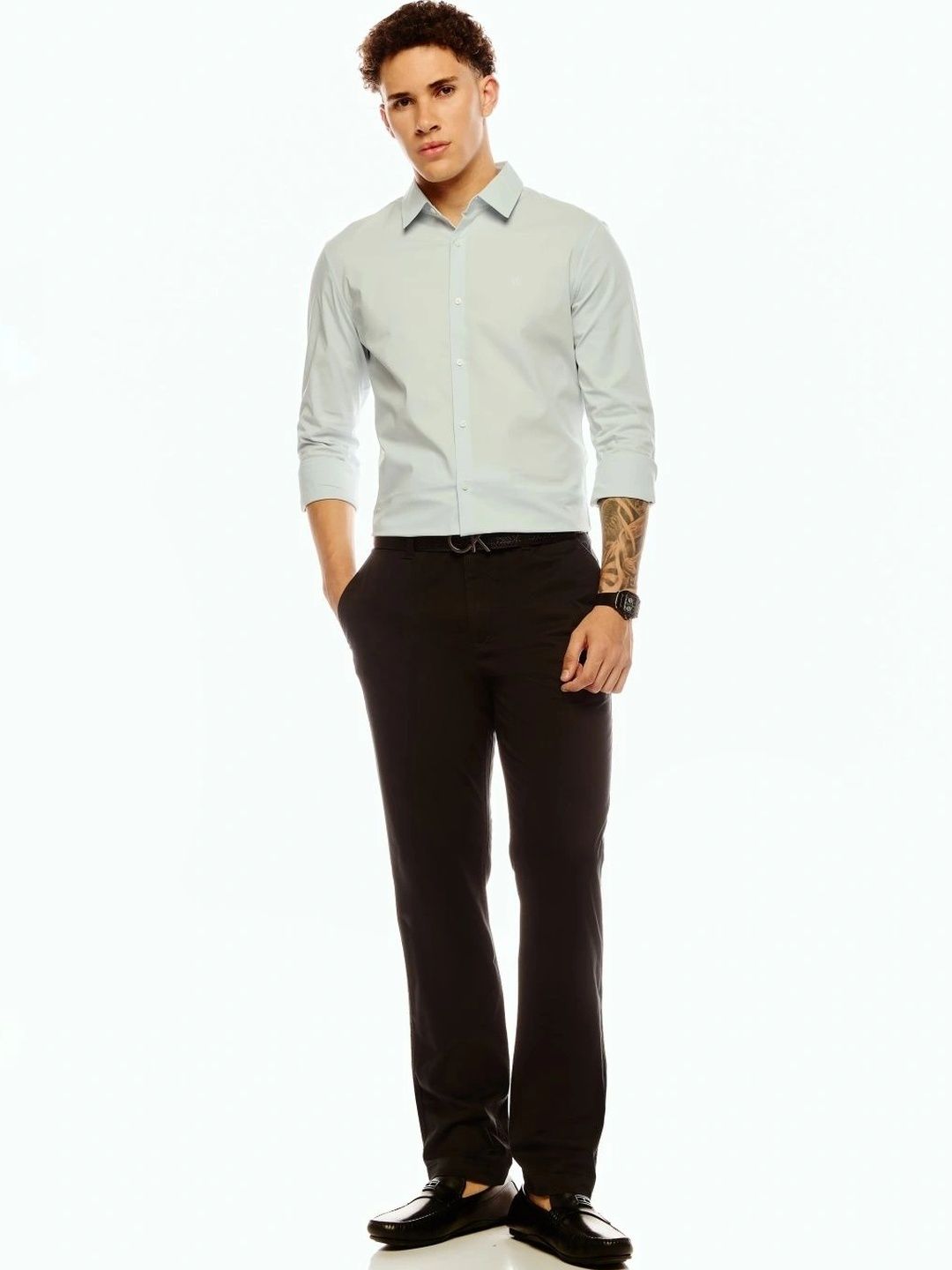 Calvin Klein Jeans Men Slim Fit Chinos Trousers-picture-12