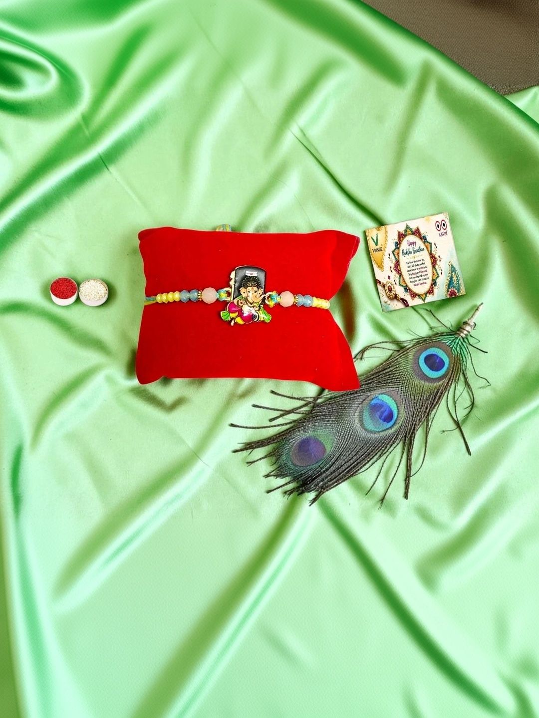 Vrinde Thread Rakhi-picture-33