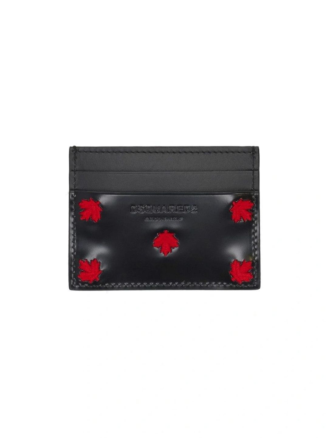 Dsquared2 Men Printed Leather Card Holder-picture-11