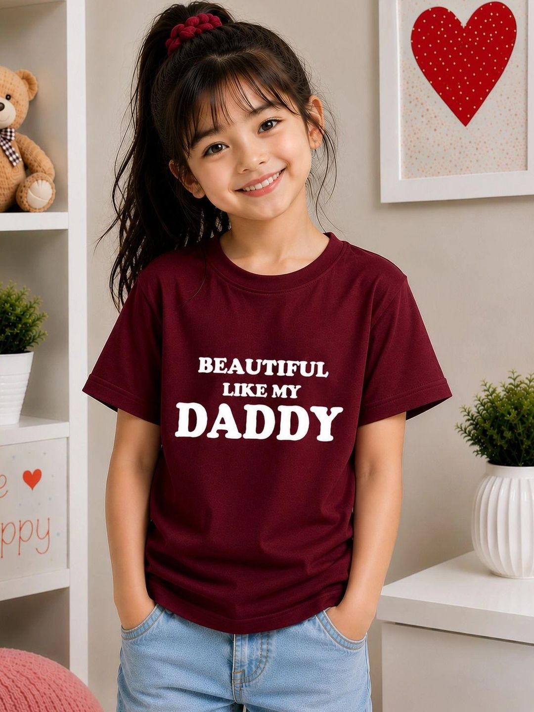 YK Kids Typography Printed T-shirt-picture-36