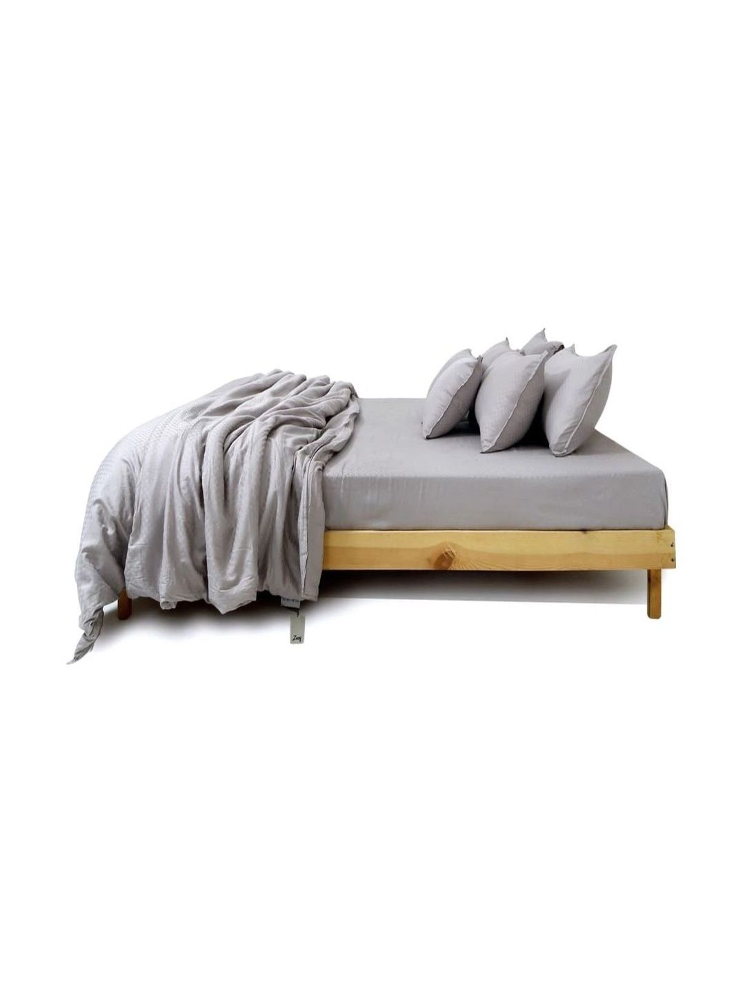 Zarf Grey AC Room 400 GSM Comforter-image-12