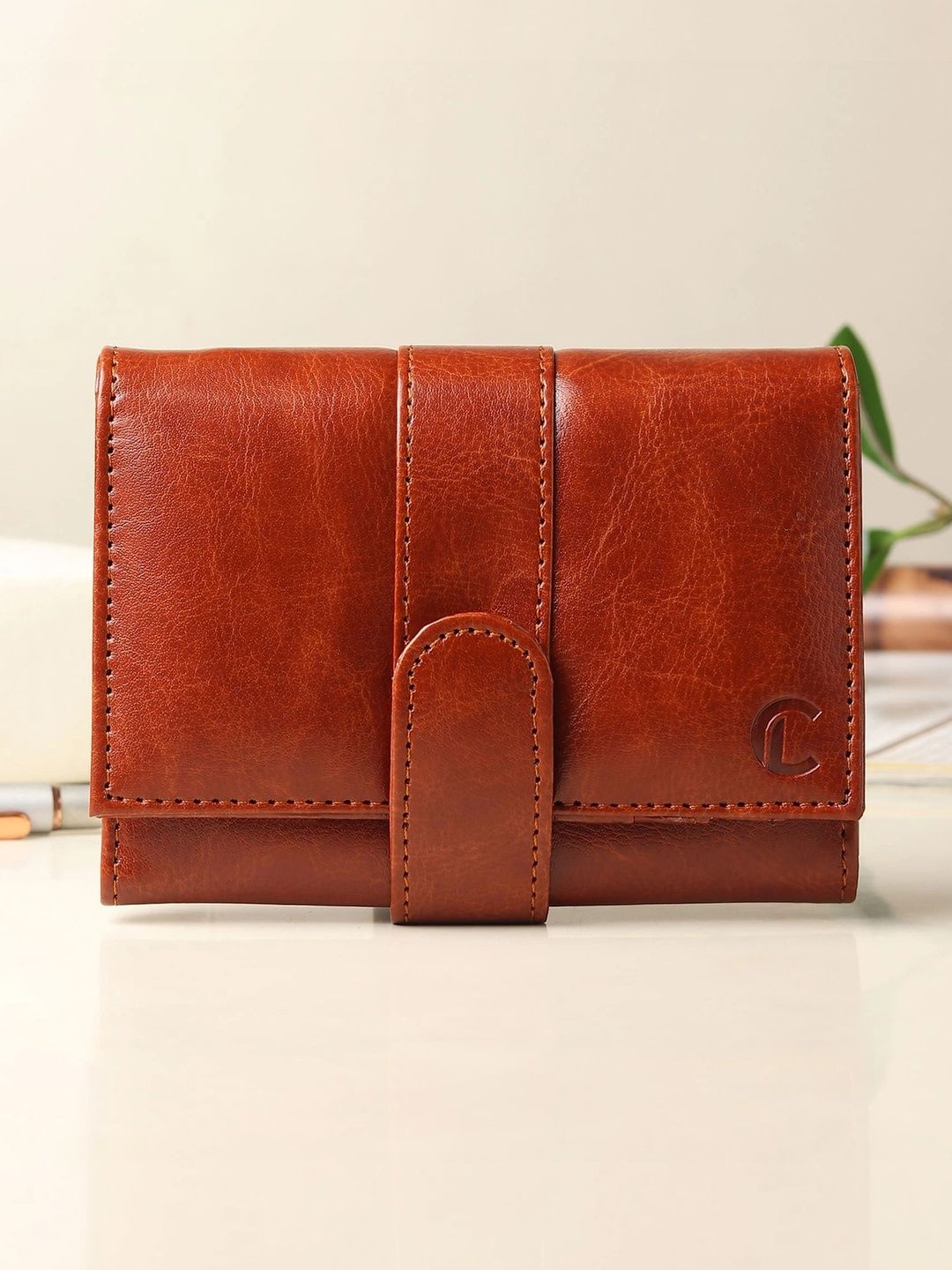 CRAFT LINE Men PU Three Fold Wallet-picture-29
