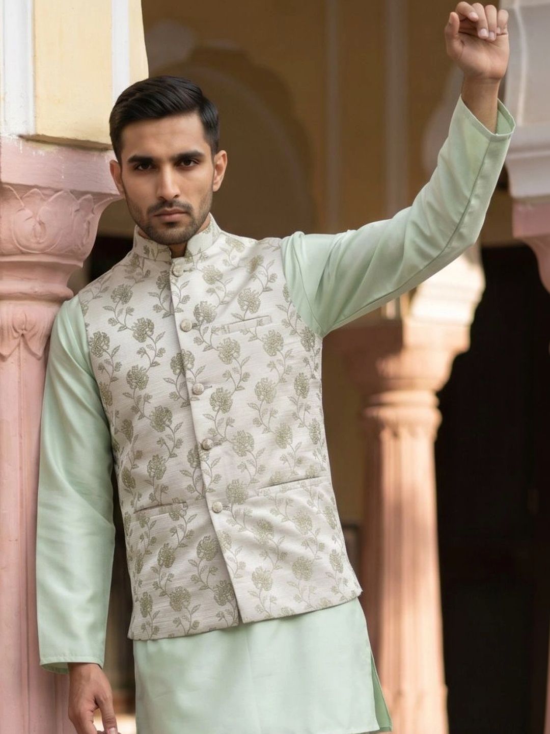 Jompers Embroidered Nehru Jackets-picture-48