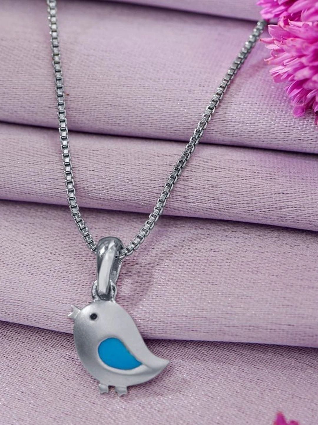 P N GADGIL JEWELLERS 18KT Gold Sparrow Pendant - 1.56 g-picture-27