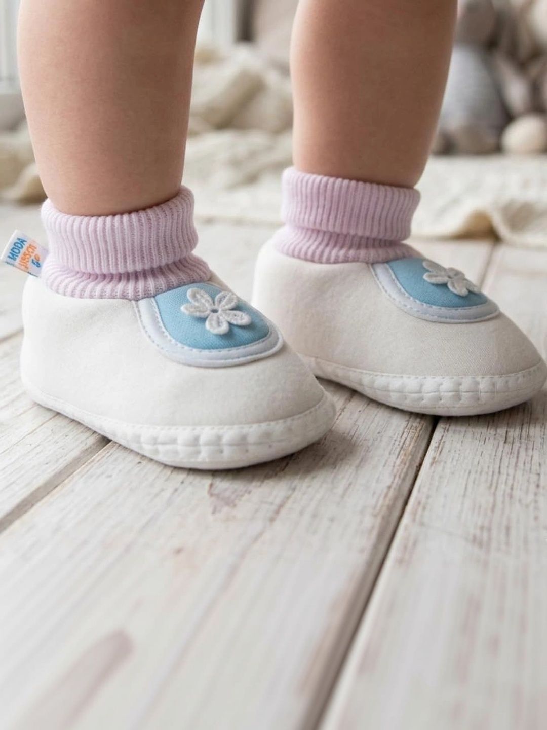 NESKA MODA Unisex Kids Cotton Booties-picture-45