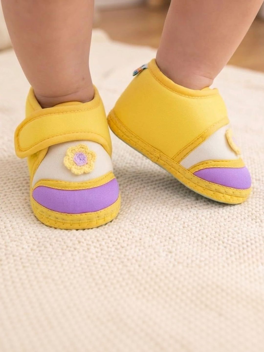 NESKA MODA Unisex Kids Cotton Booties-picture-17