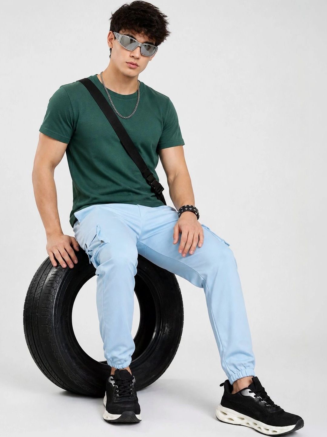SWADESI STUFF Men Smart Trousers-picture-54