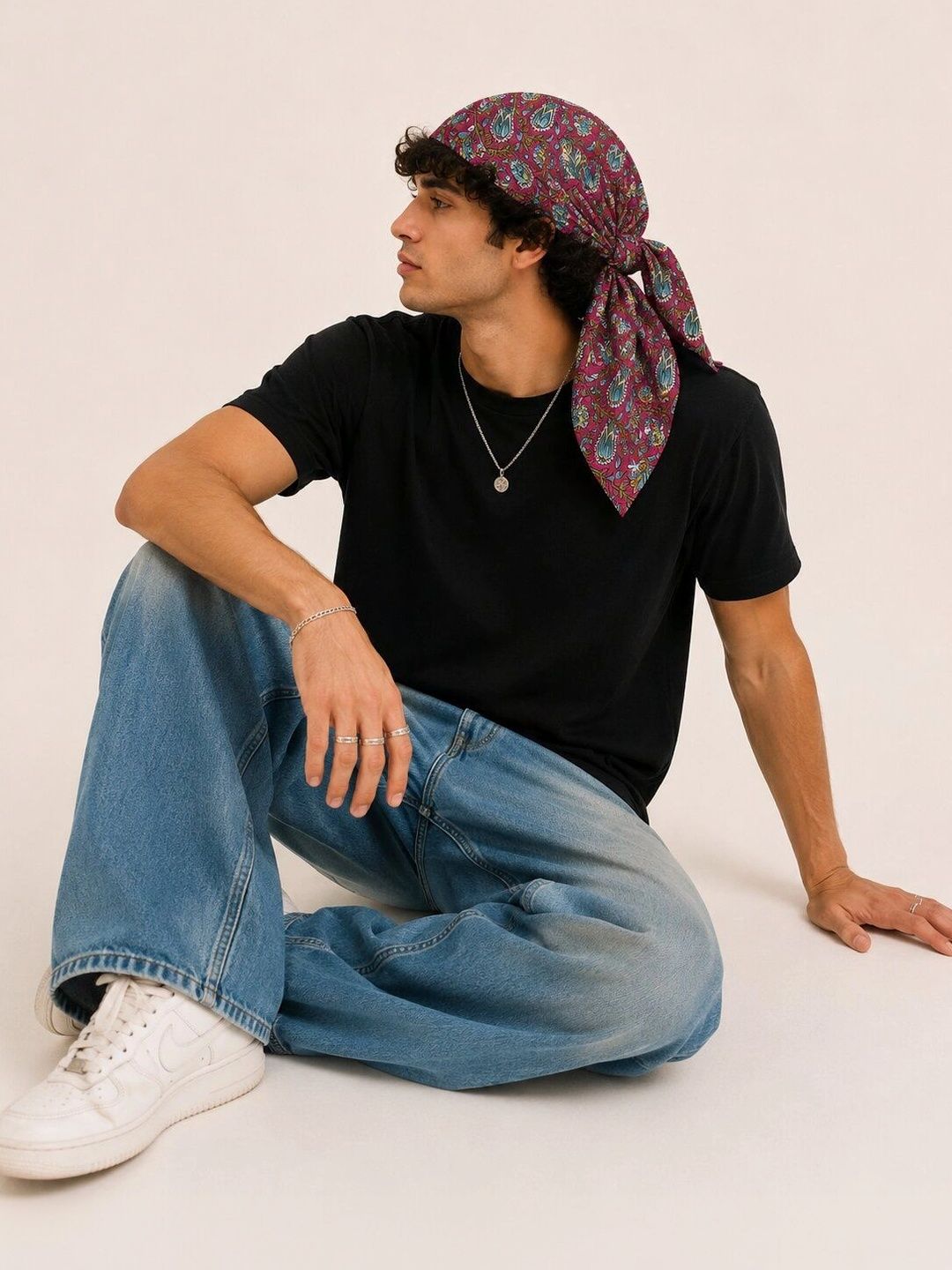 HOUSE OF PEHNAVA Men Printed Scarf-image-13