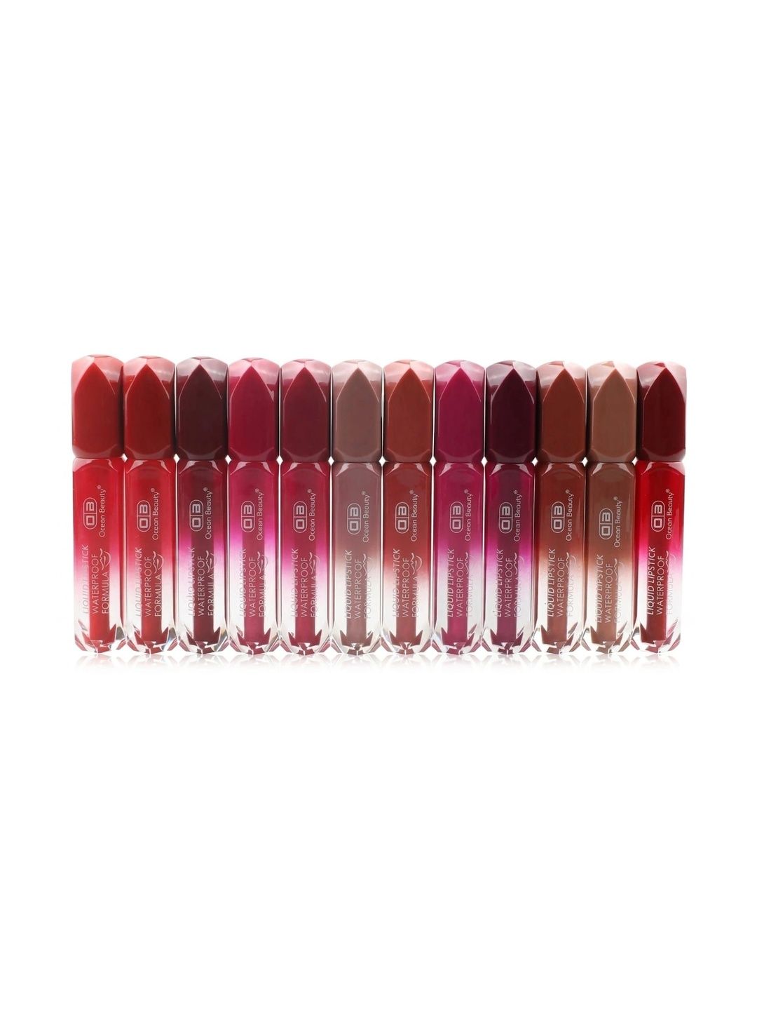 OB Ocean Beauty Set Of 12 Crayon Matte Lipstick - 3.8 g Each-picture-11