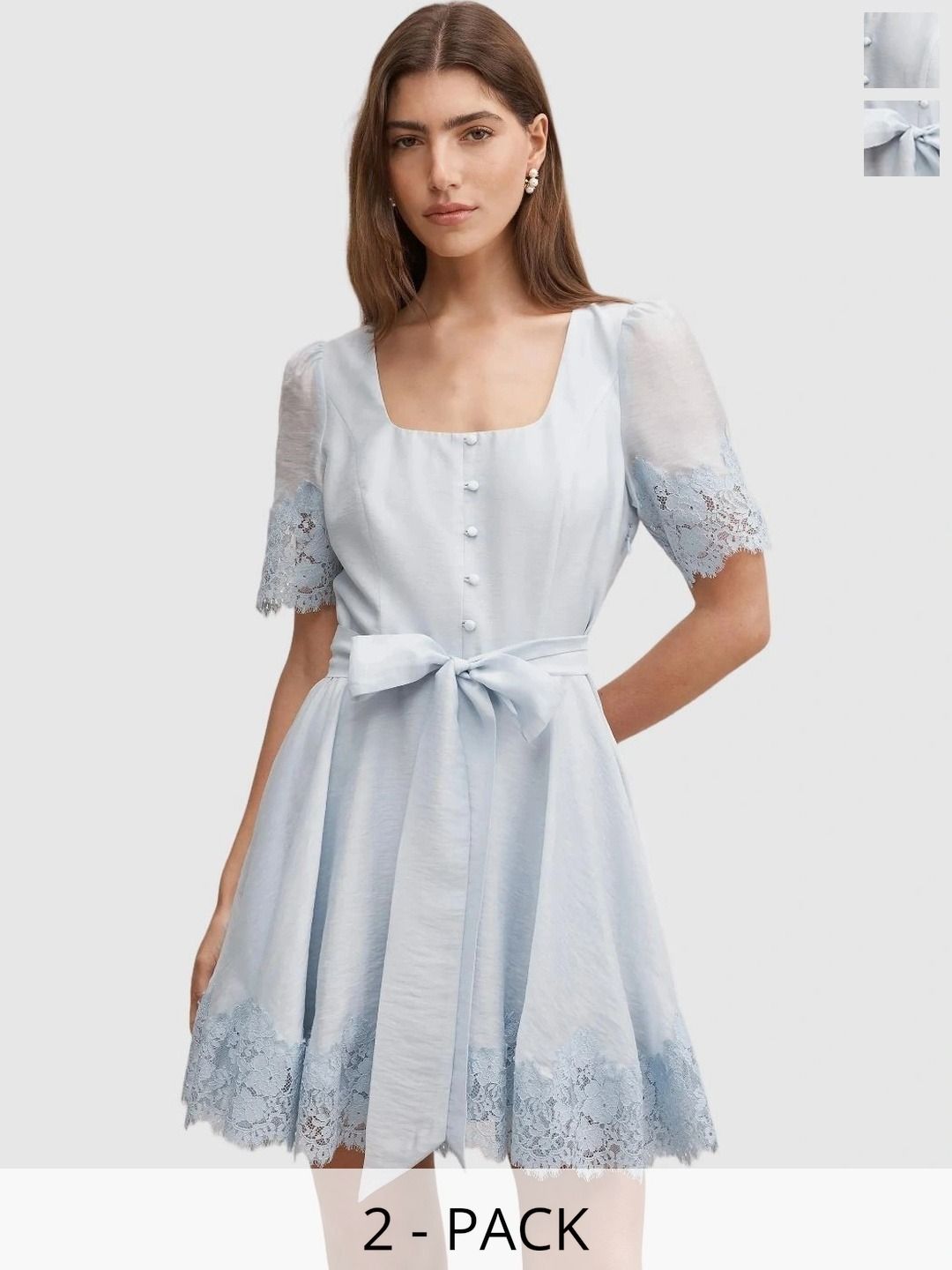 Forever New Ruffled A-Line Mini Dress-picture-32