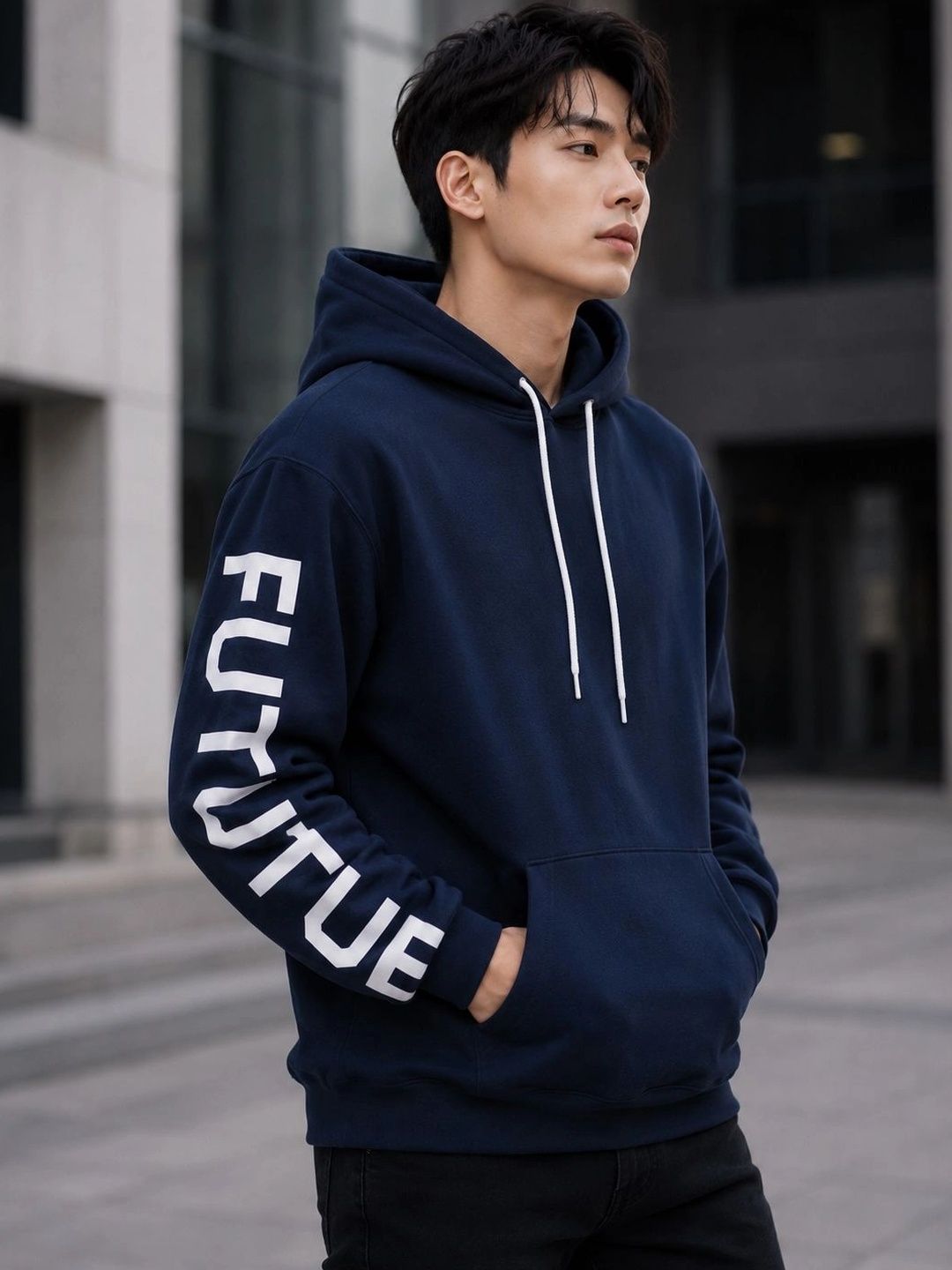 TAZO Men Printed Hooded Sweatshirt-picture-57