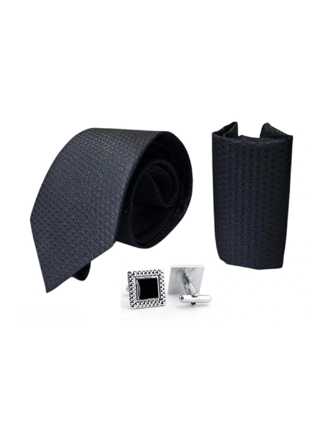 ZITTI Men Woven Design Broad Tie-picture-36