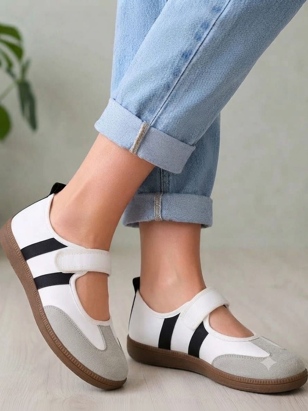Shozie Women Colourblocked Sneakers-image-14
