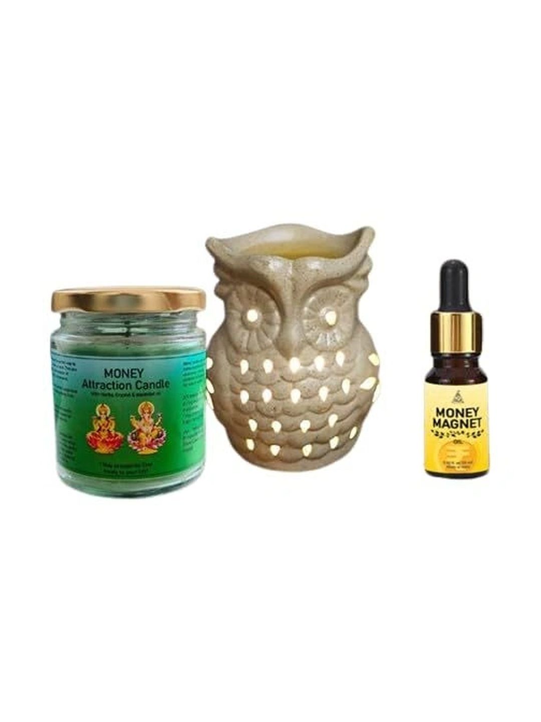ANSHIL Multicoloured 3 pieces Jar Candle-picture-26