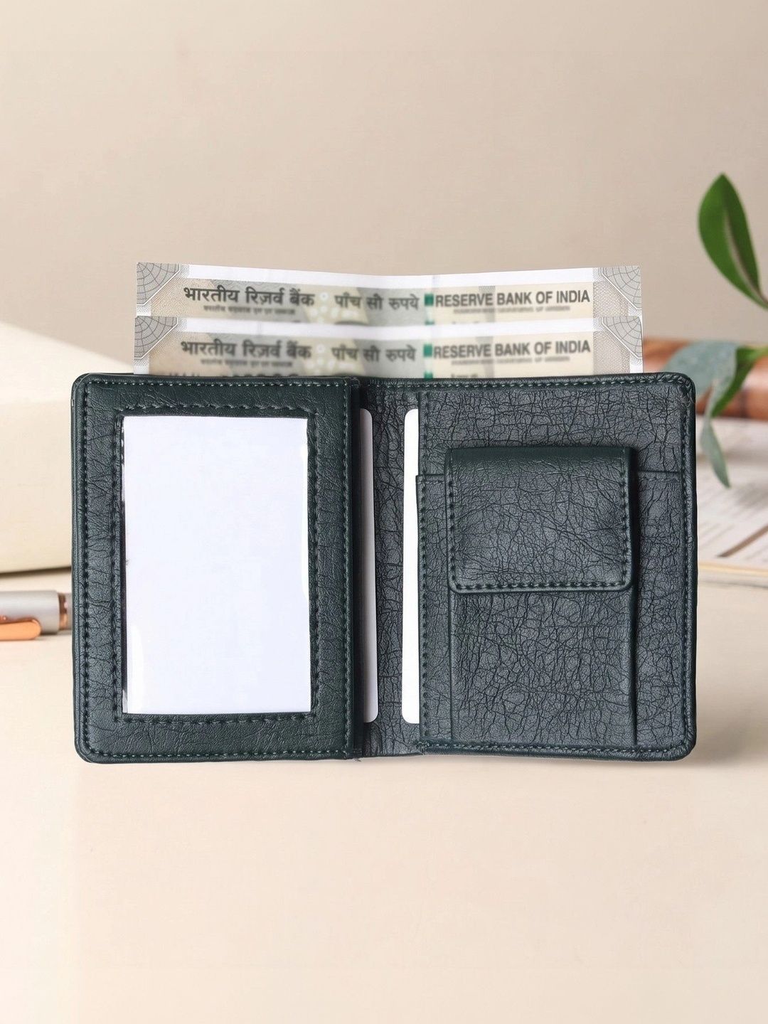 BIF Men Textured PU Two Fold Wallet-picture-31