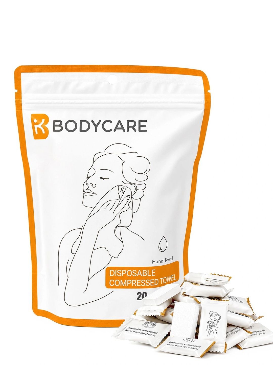 Bodycare 20-Pcs White Compressed Face Towels-picture-46