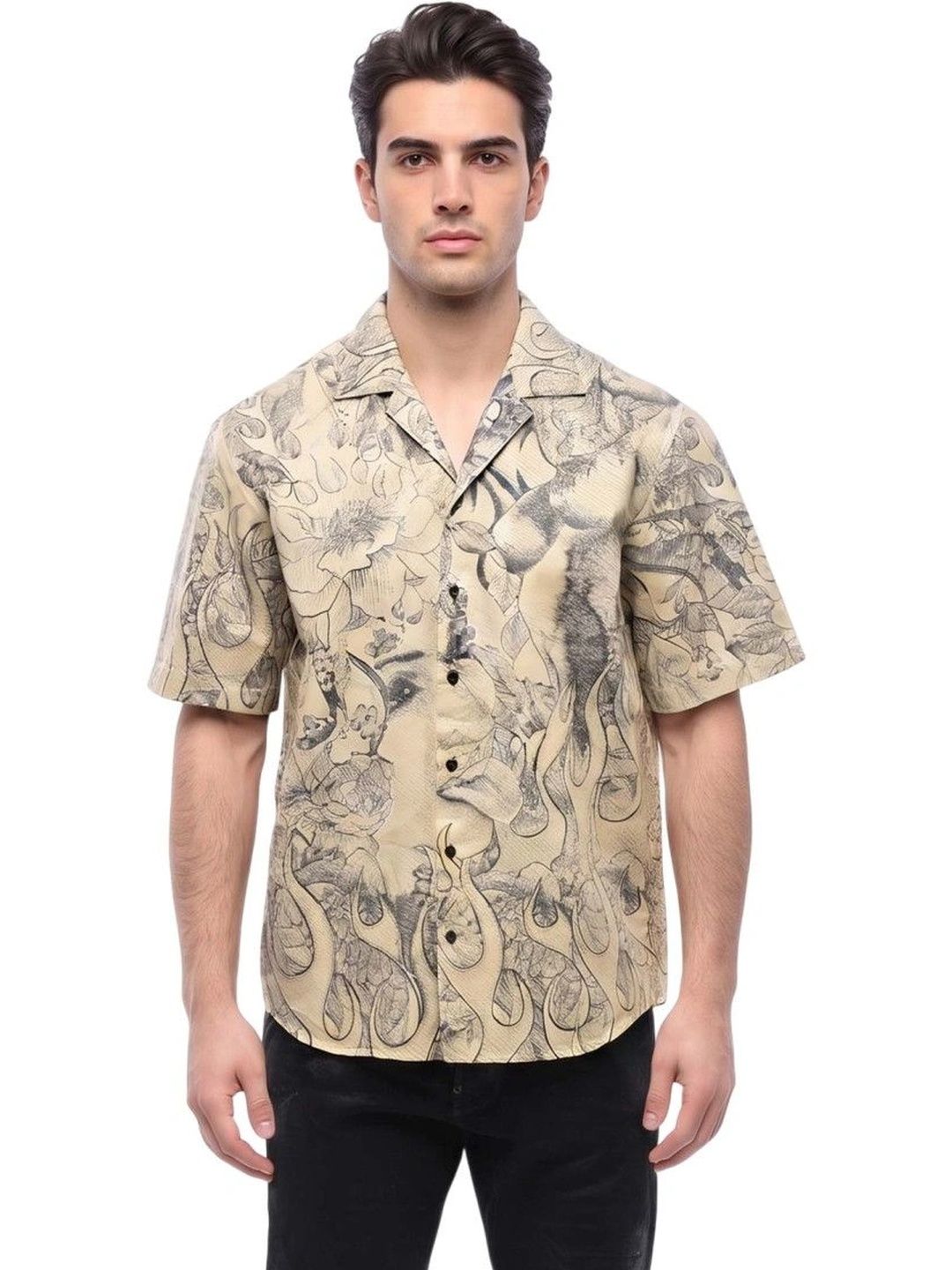 Dsquared2 Men Printed Casual Shirt-picture-33