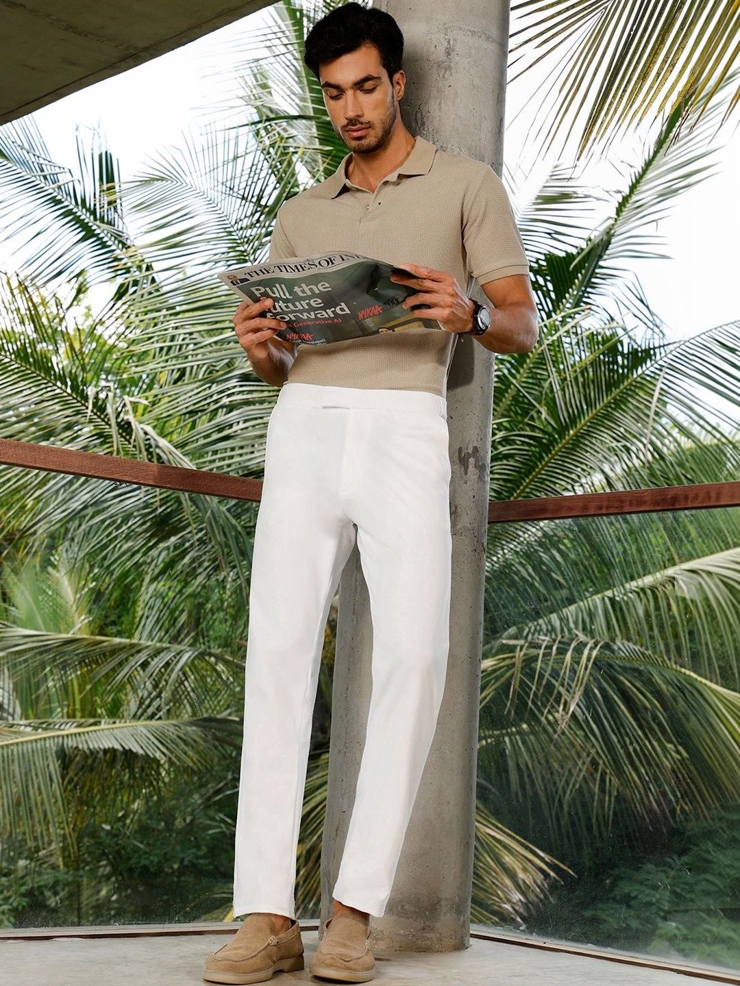 CAHOOT Men Slim Fit Trousers-picture-23