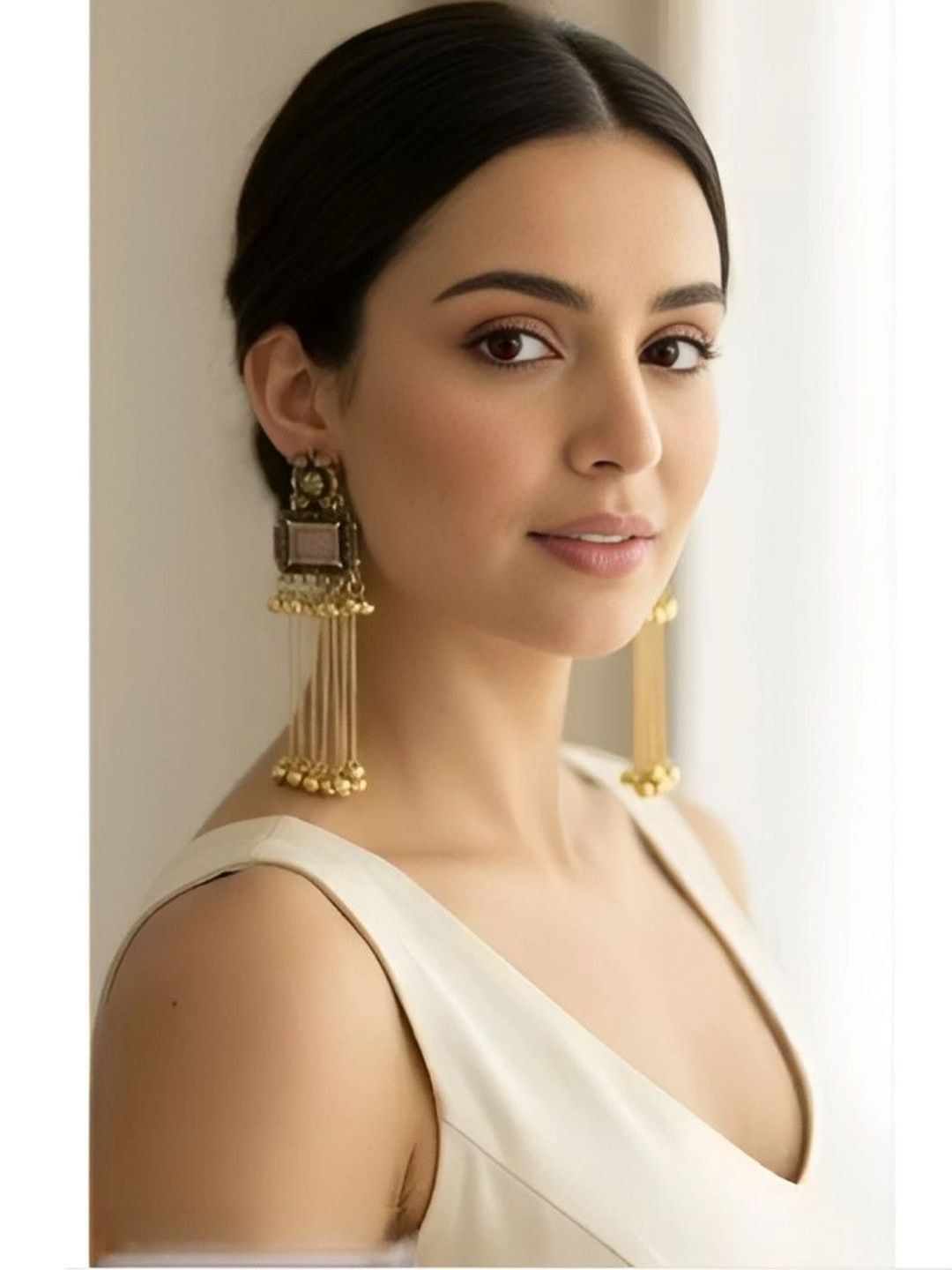 VastraGlm Geometric Drop Earrings-picture-30