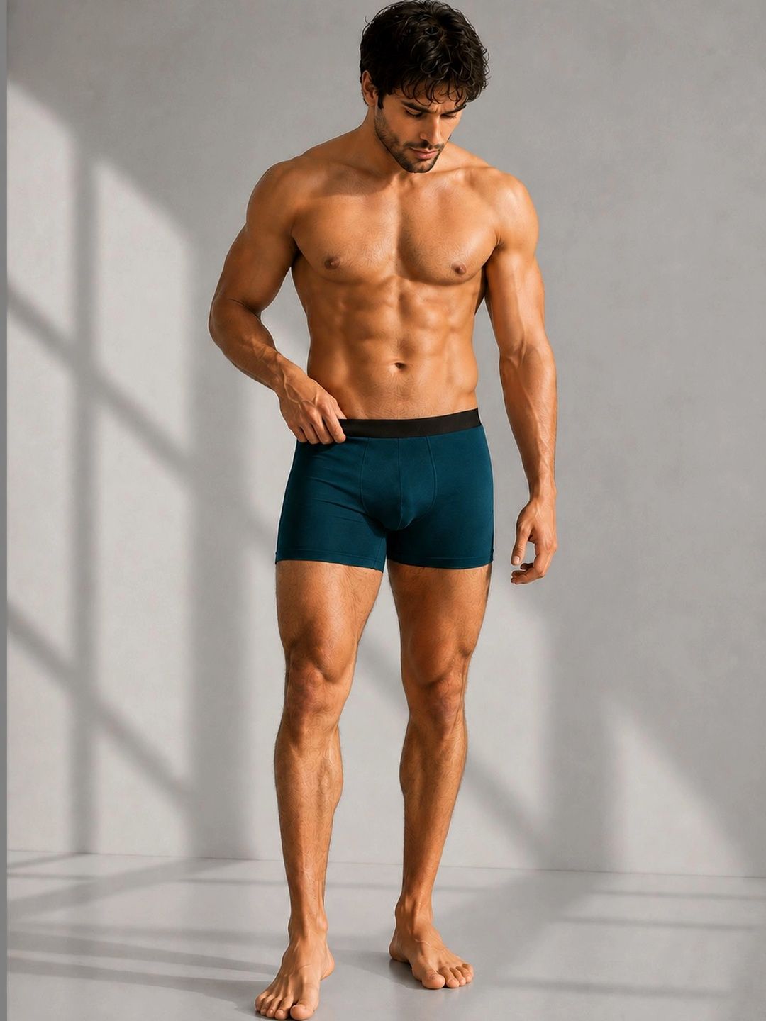 Moda Rapido Microfiber Solid Trunks-image-23