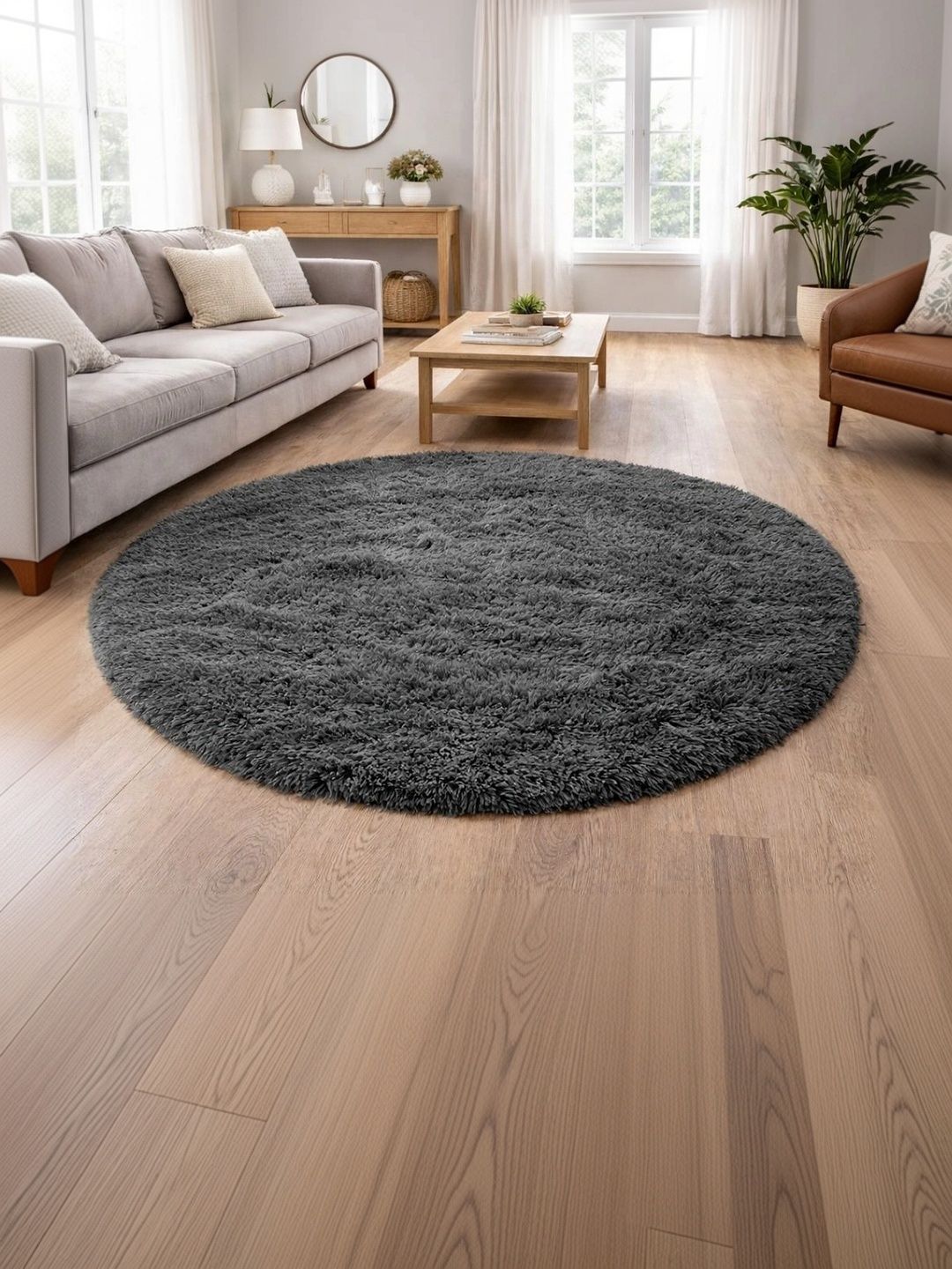 VIKCLIQUE Black Ultra Soft Absorbent Anti-Skid Doormats-image-37