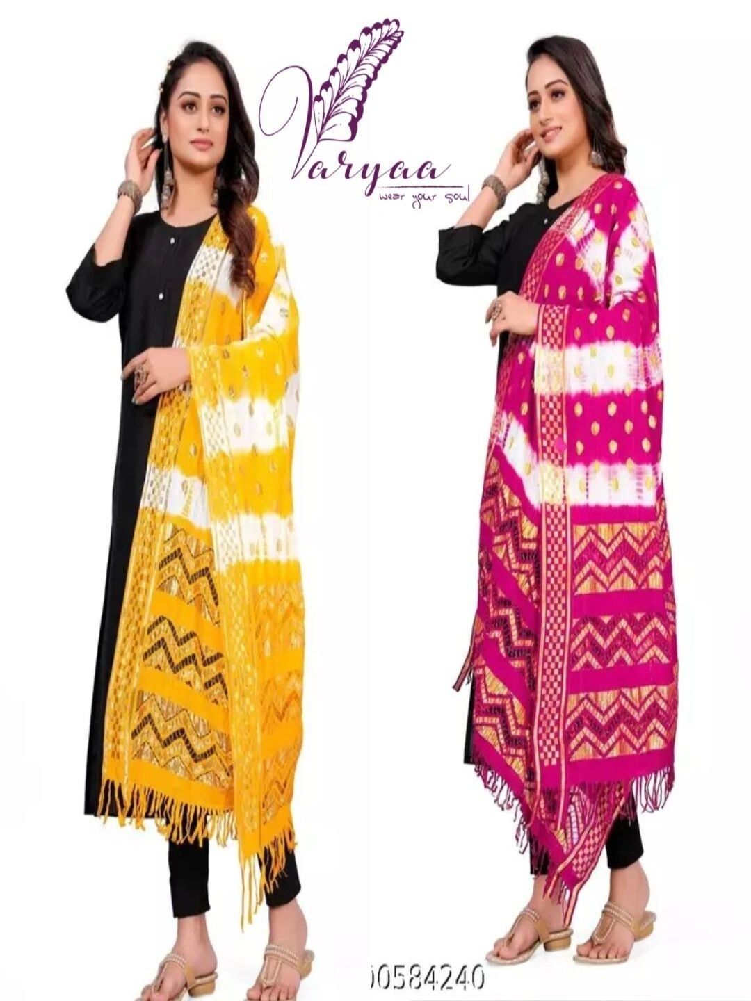 Varyaa Dyed Bandhani Dupatta-picture-13