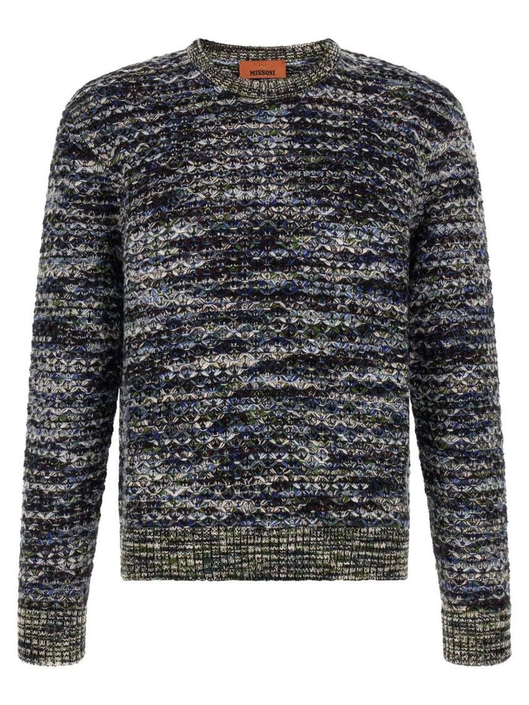 MISSONI Men Cable Knit Woollen Pullover-picture-15