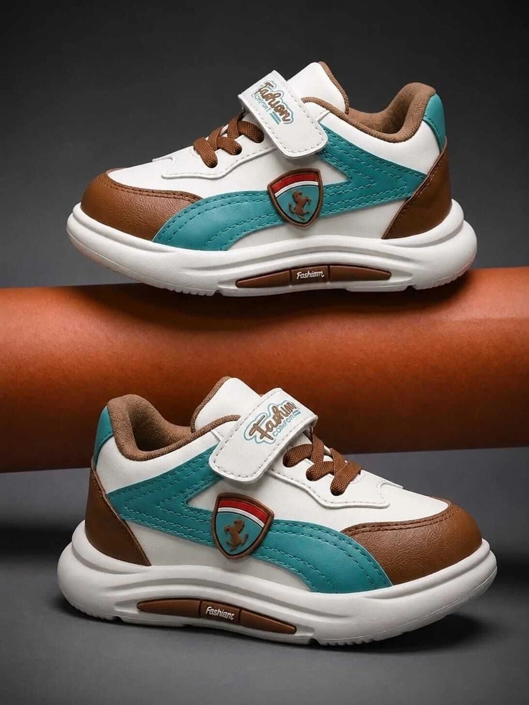 NEW STEPS Unisex Kids Colourblocked Sneakers-picture-23