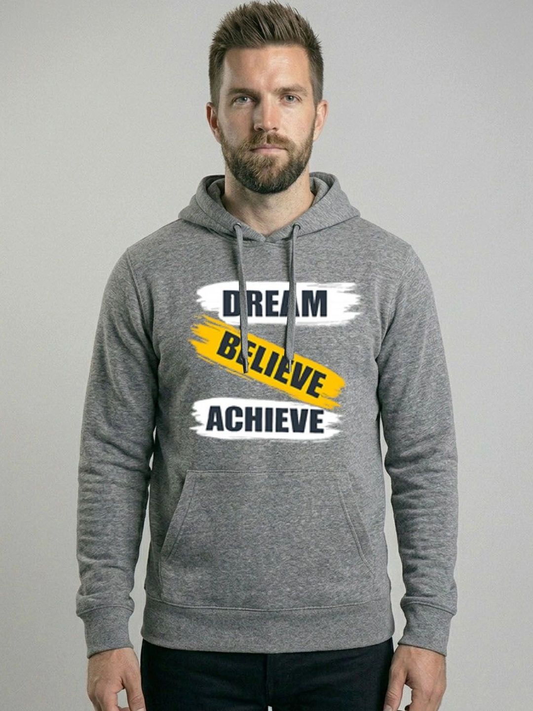 Moda Rapido Men Printed Hooded Sweatshirt-picture-10