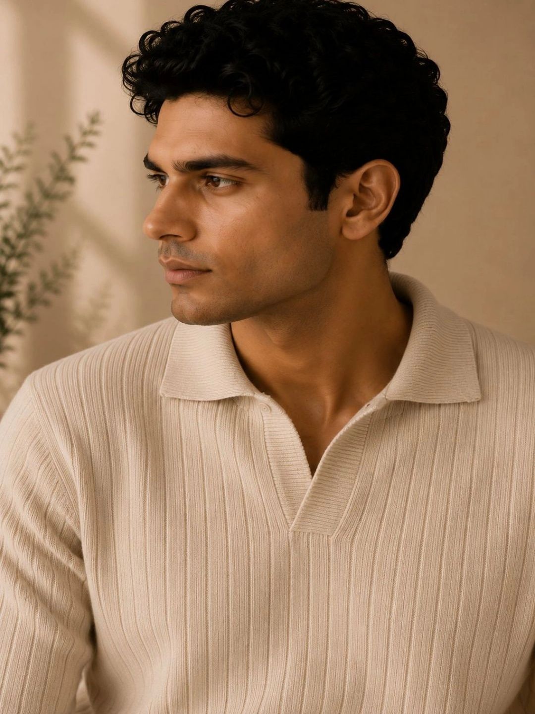 KARAMKAR Men Ribbed Woollen Pullover-picture-12