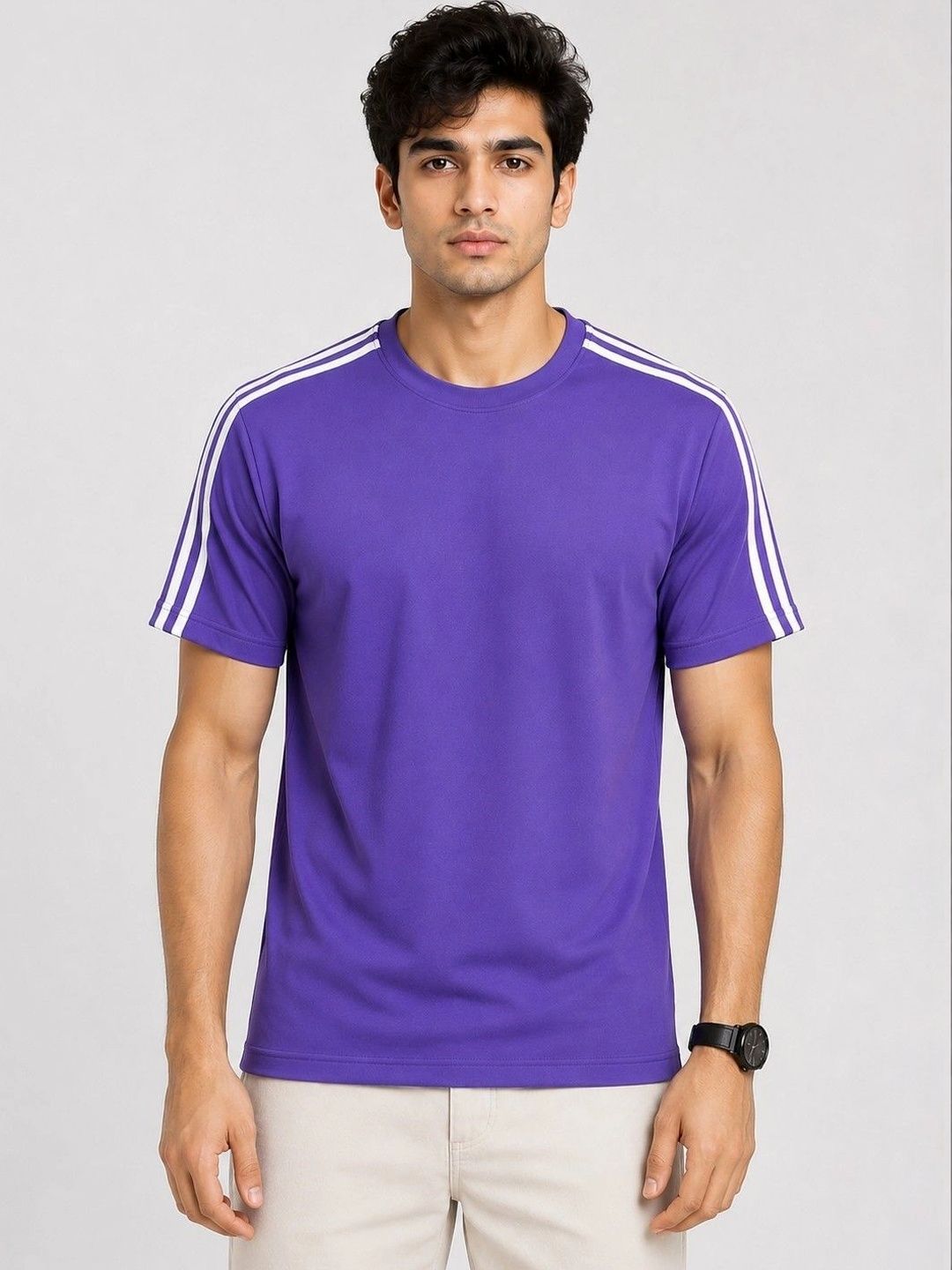 Moda Rapido Men Striped T-shirt-picture-24