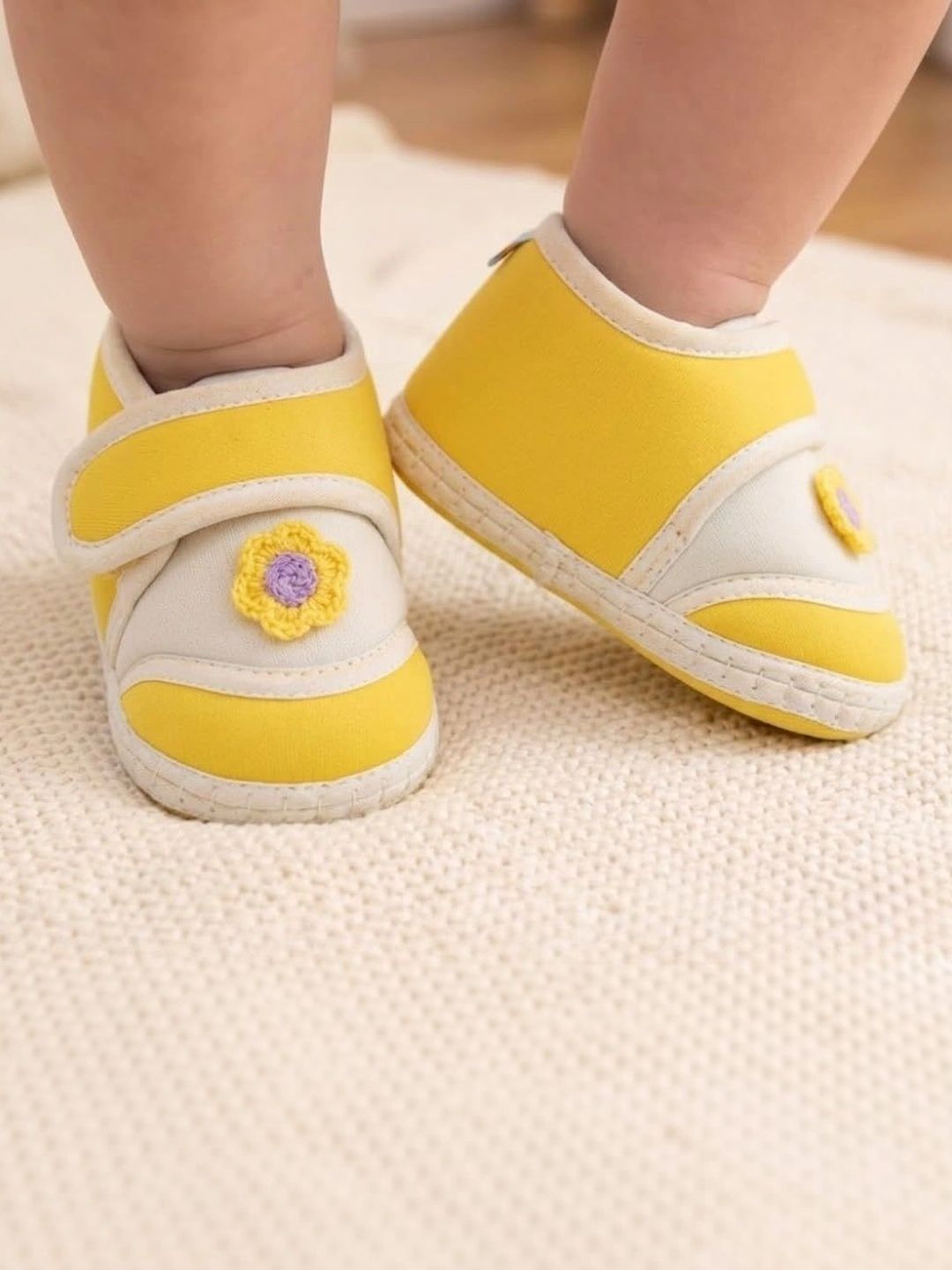 NESKA MODA Unisex Kids Cotton Booties-picture-56