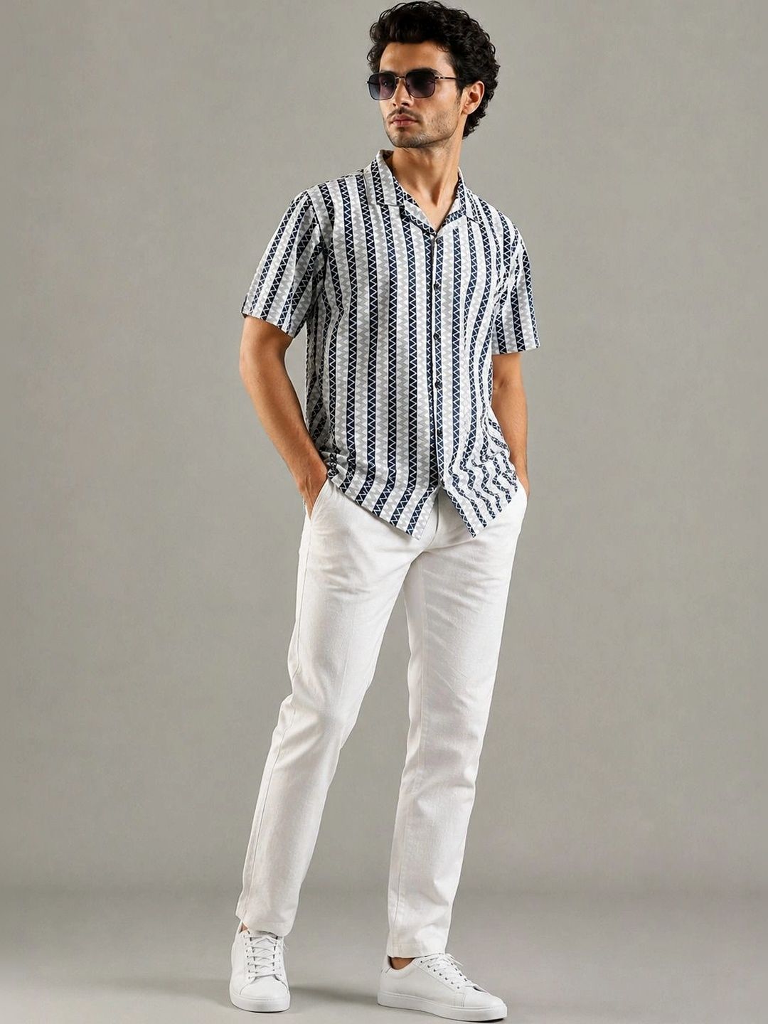 SZN Men Comfort Printed Casual Shirt-picture-18