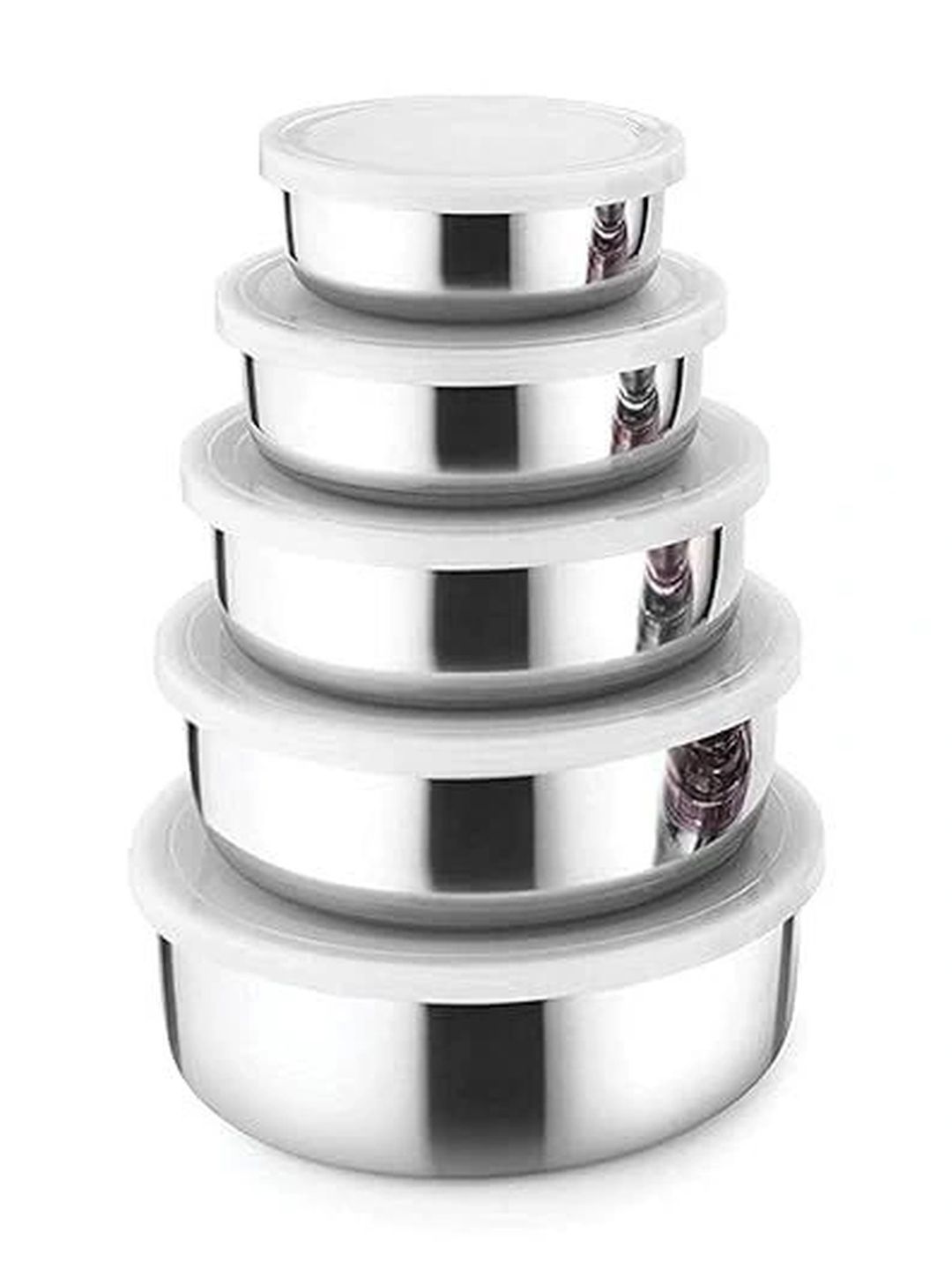 ACTIVLIFE Silver-Toned 2026 Steel Stackable Fridge Container-picture-33